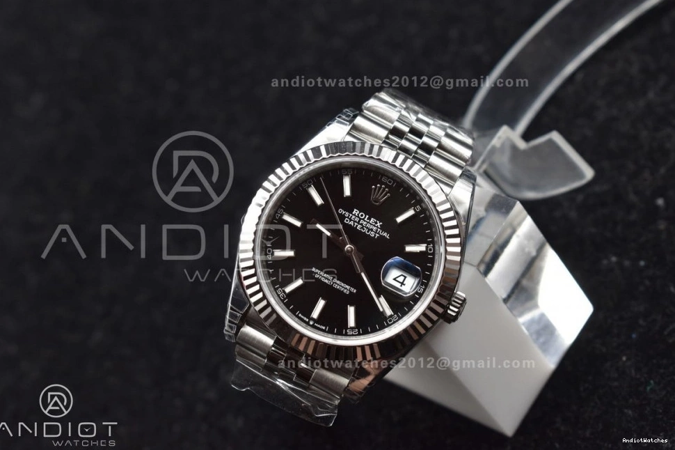 DateJust Black Edition 126334 VSF Dial Best VS 41 1:1 Jubilee Steel Youthful 904L on 392 Stick SS Bracelet 1028